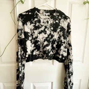 Long sleeves crop top